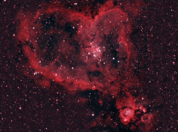 Ic 1805 Ha+oiii