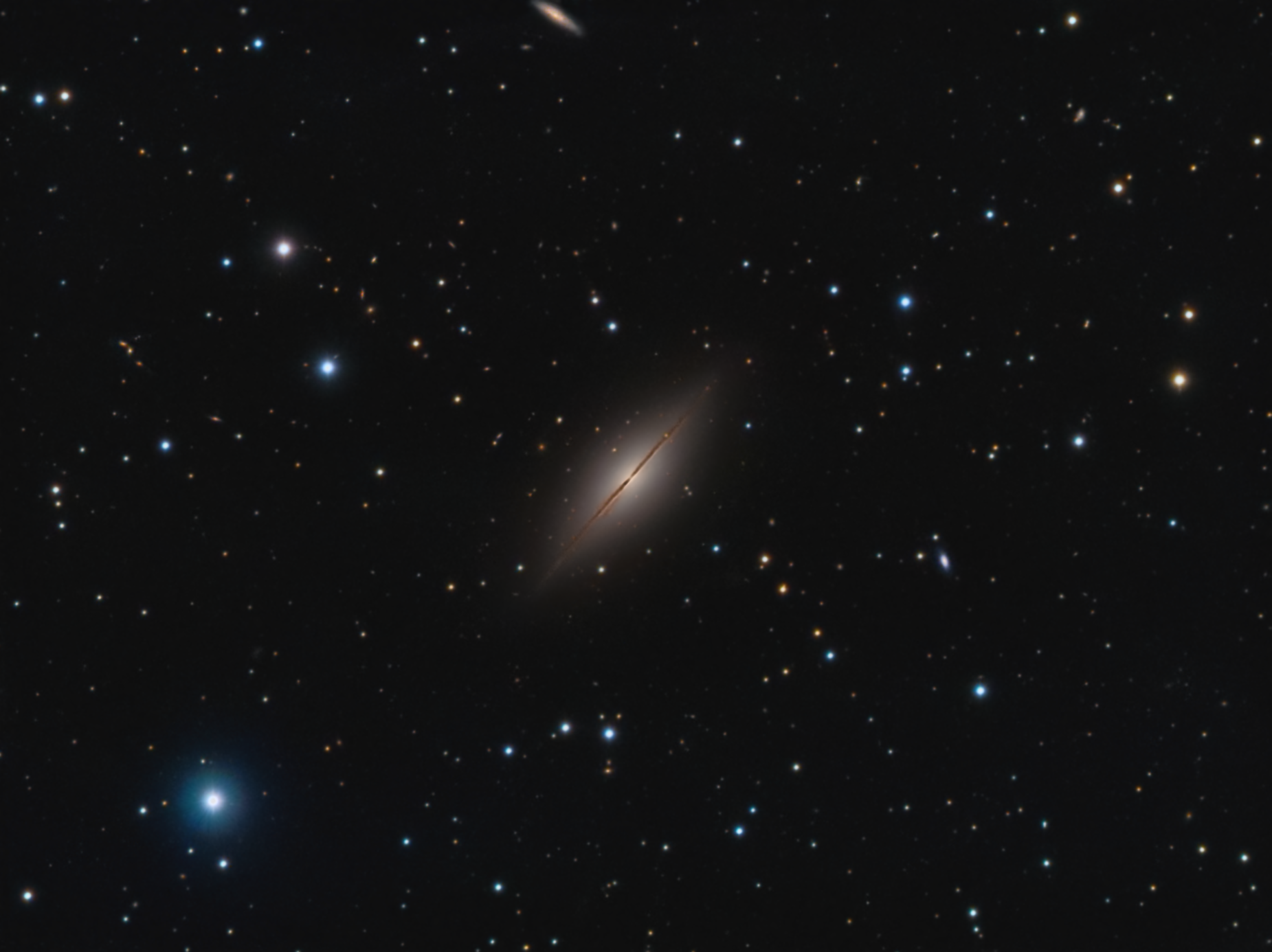 Ngc - 7814 Spiral Galaxy