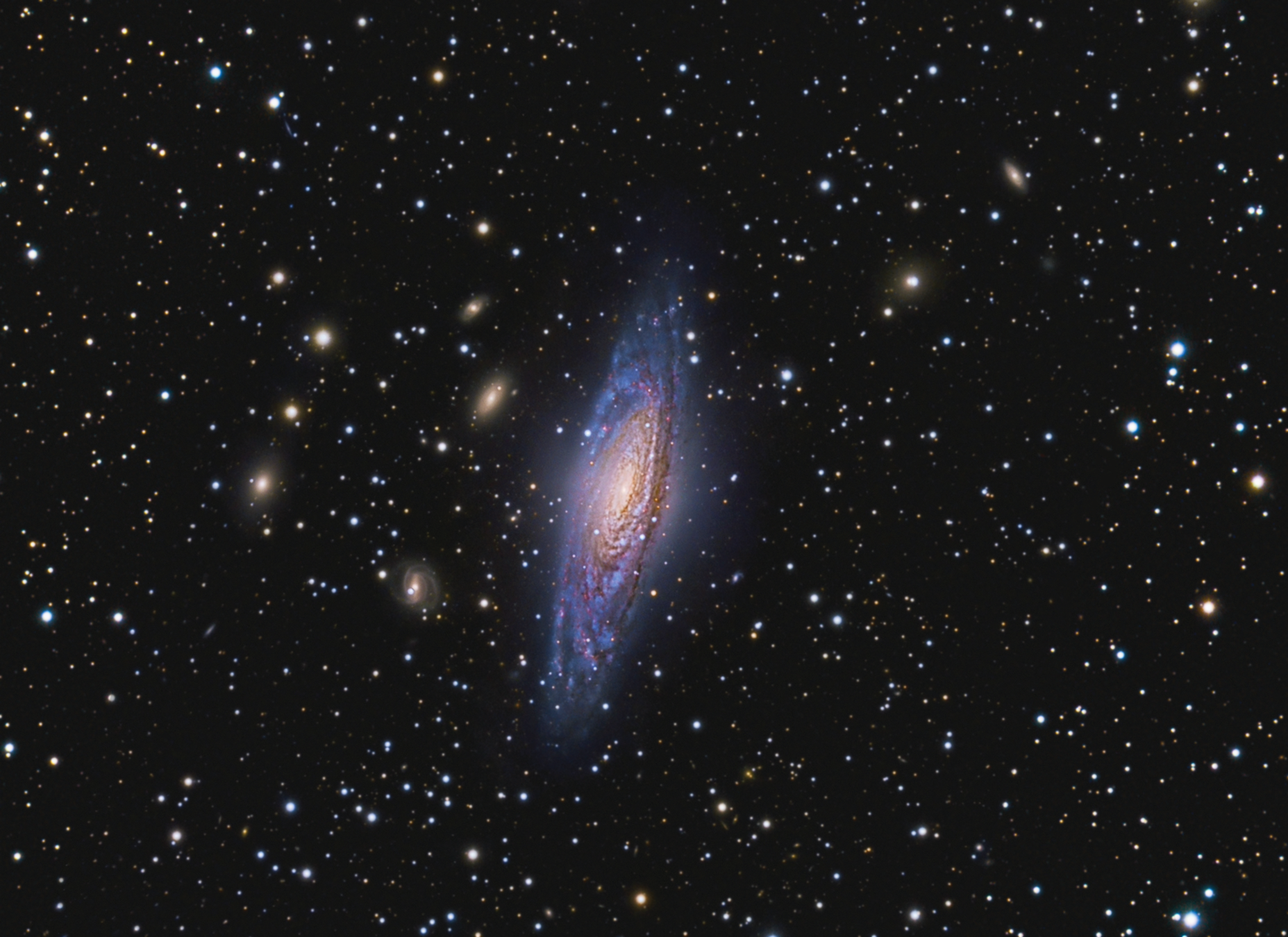 Ngc - 7331 Unbarred Spiral Galaxy