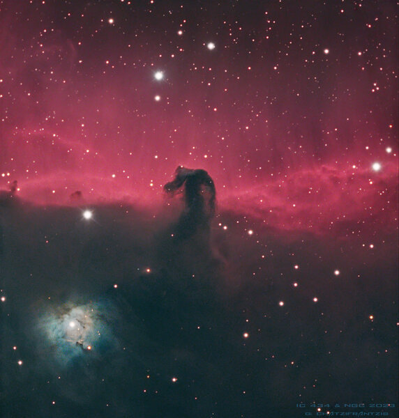 Ic 434 & Ngc 2023