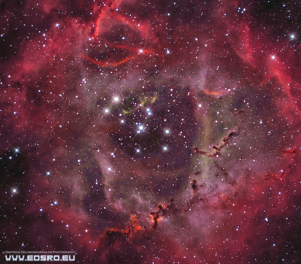 Rosette Nebula.
