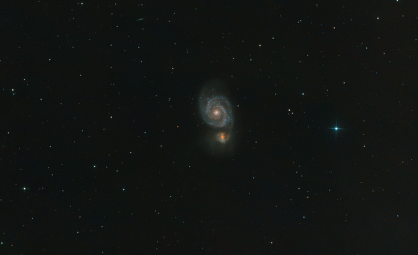 M 51 Whirlpool Galaxy