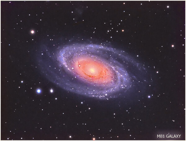 M81 GALAXY LRGB
