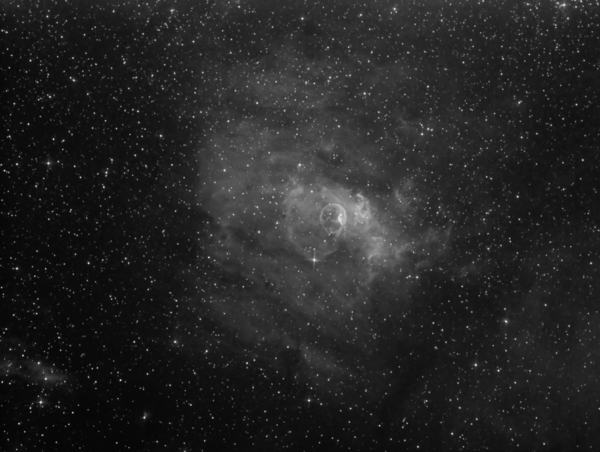 Ngc-7835 Bubble Nebula In Ha