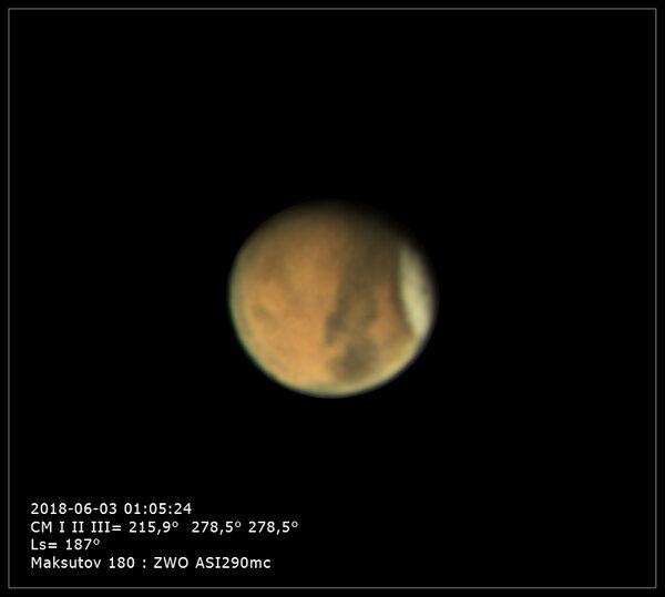 Planet Mars 2018-06-03
