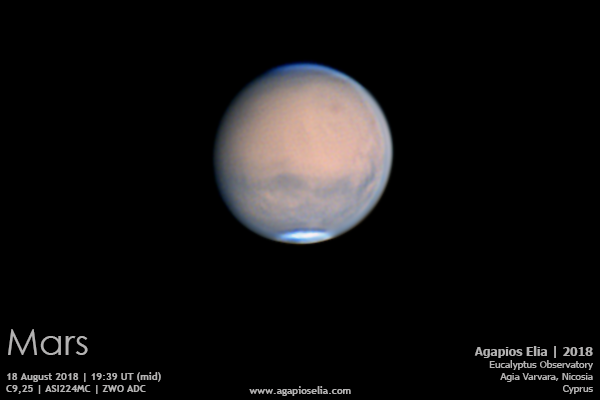 Άρης, 18 Αυγούστου
