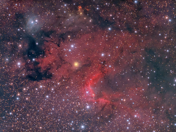 Sh2-155 Cave Nebula
