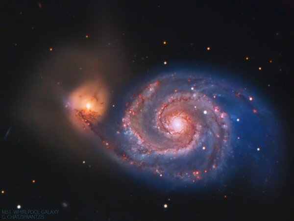 Περισσότερες πληροφορίες για το "M51 Whirlpool Galaxy"