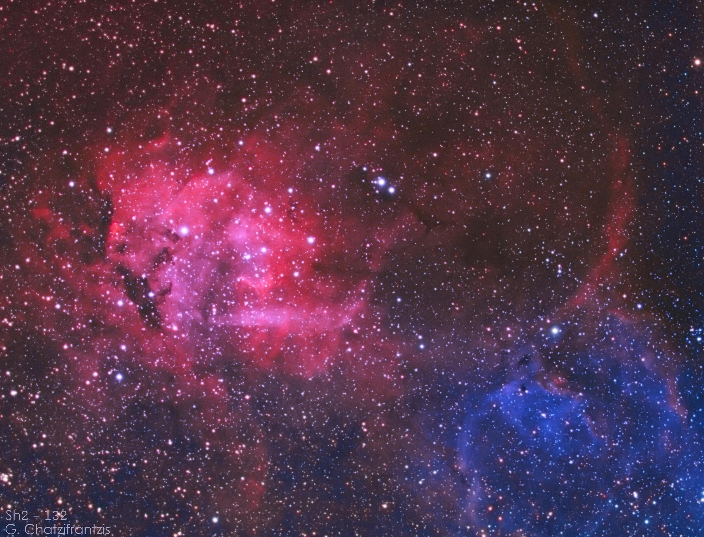 Sh2 - 132 The Lion Nebula