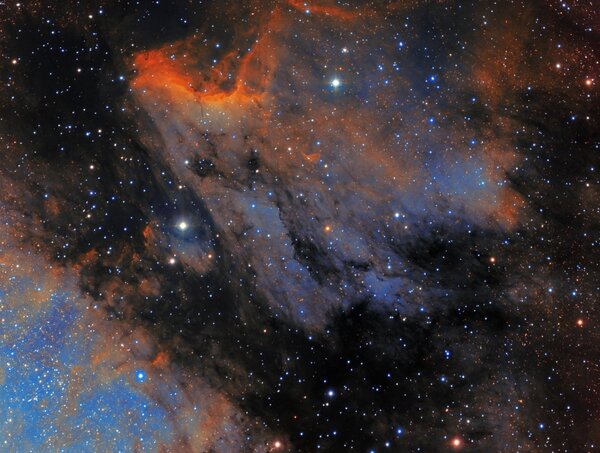 Ic5070 Pelican Nebula