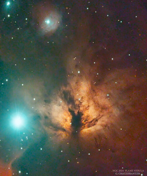 Ngc 2024 Flame Nebula