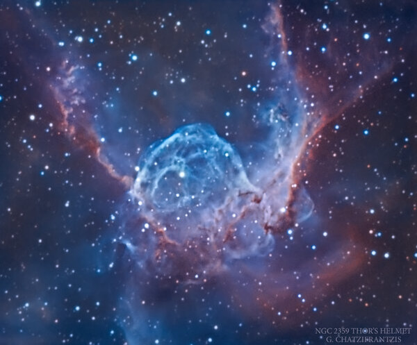 Ngc 2359 Thor''s Helmet