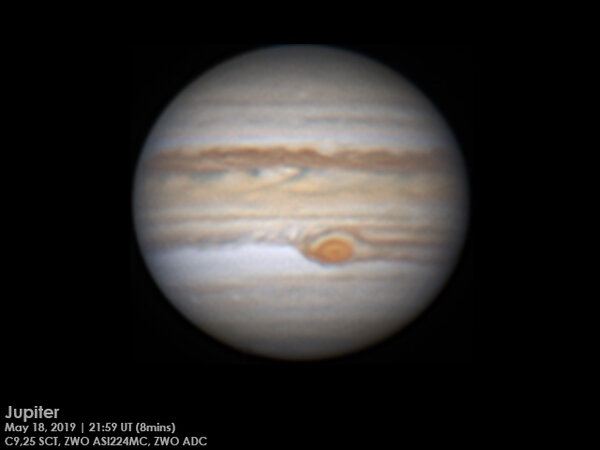 Jupiter, May 18