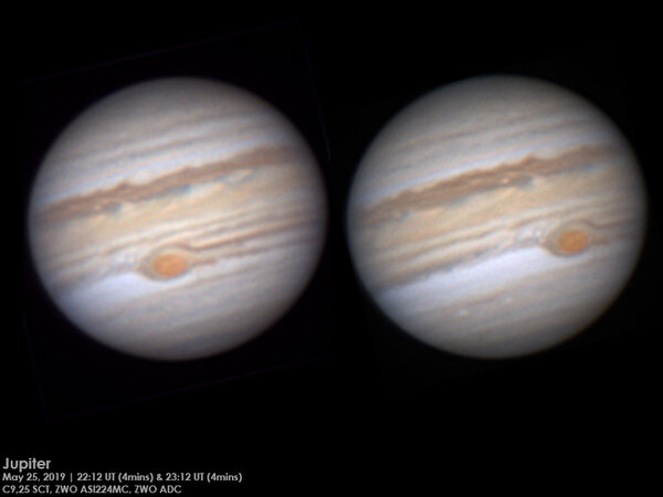 Jupiter, May 25