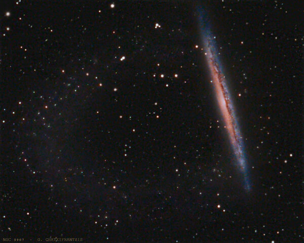 Περισσότερες πληροφορίες για το "Ngc 5907 Splinter Galaxy"