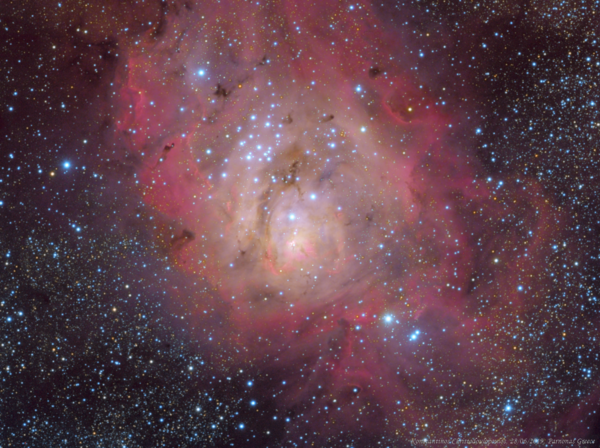 Περισσότερες πληροφορίες για το "M8 - Lagoon Nebula"