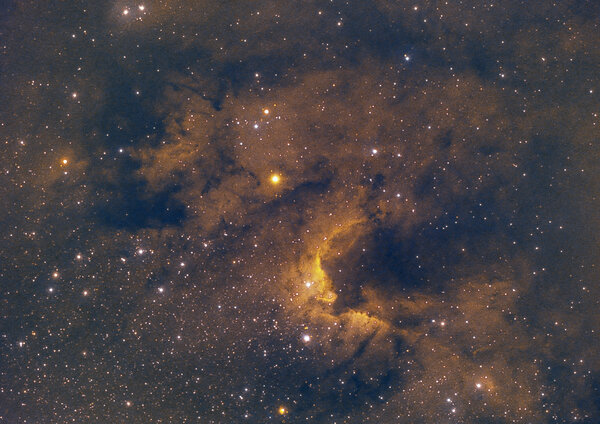 Sh2-155 Cave Nebula