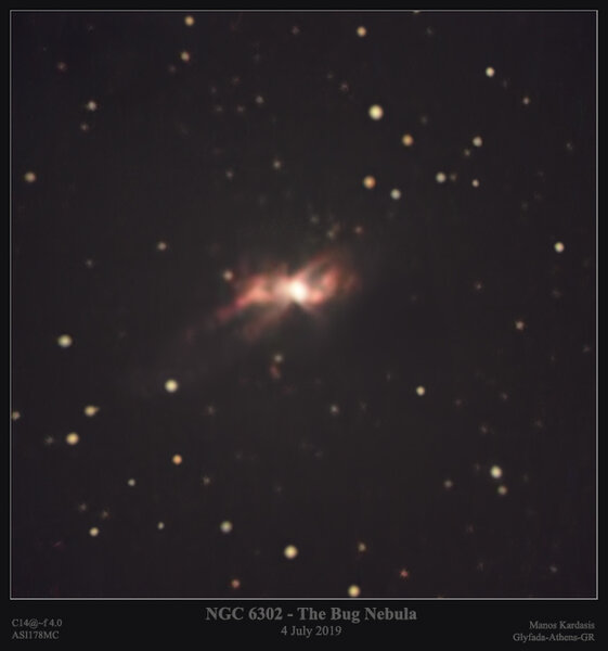 Ngc 6302 - The Bug Nebula