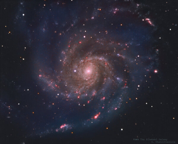 M101 The Pinwheel Galaxy