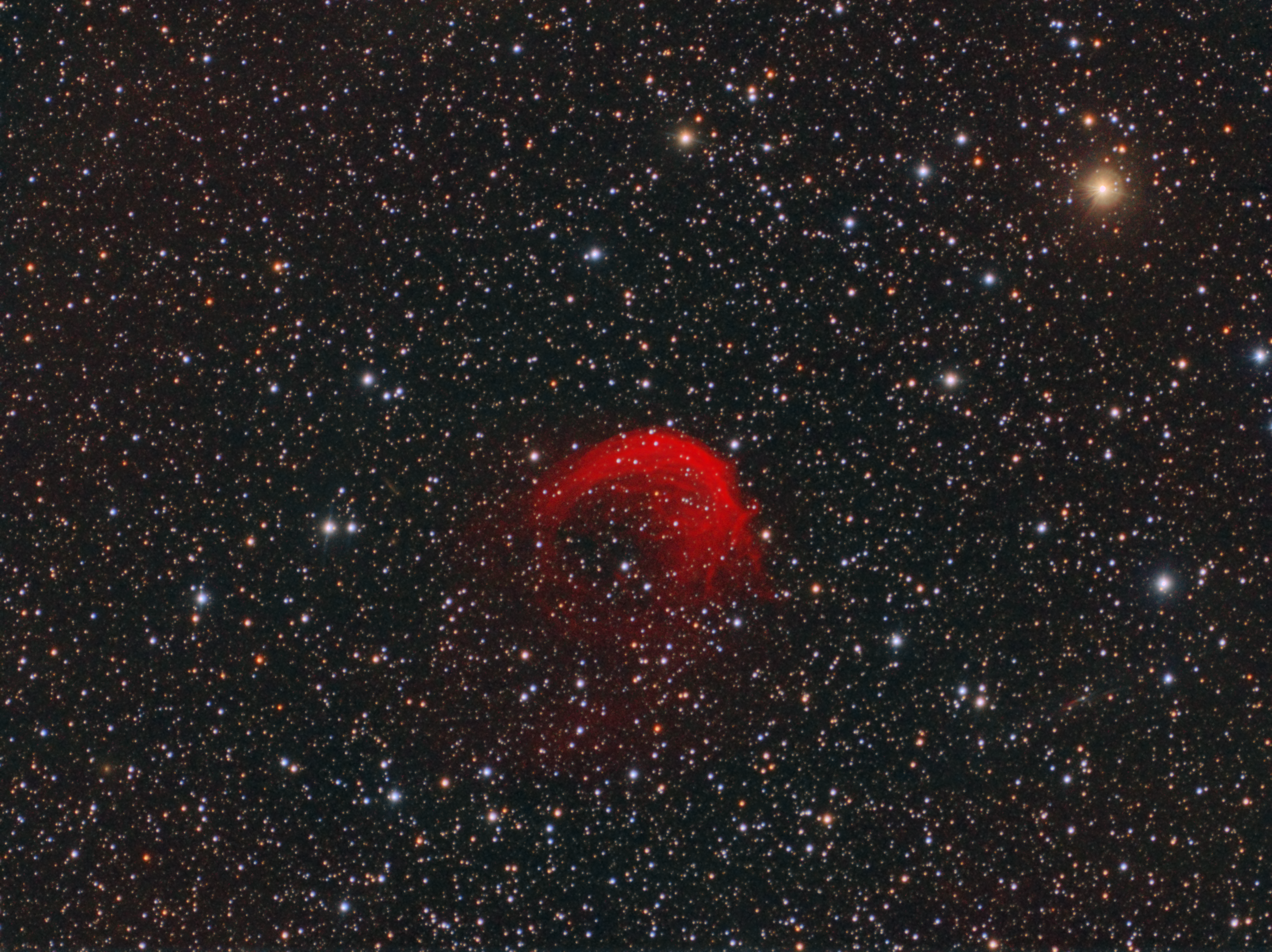 Sh2-188 Lbn633 Dolphin Nebula