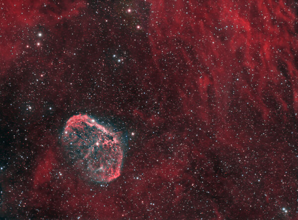 Περισσότερες πληροφορίες για το "Crescent Nebula Ngc 6888"