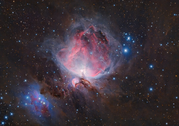 The Great Orion Nebula & The Running Man Nebula
