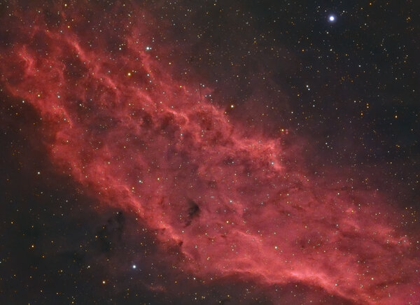 California Nebula In Hargb