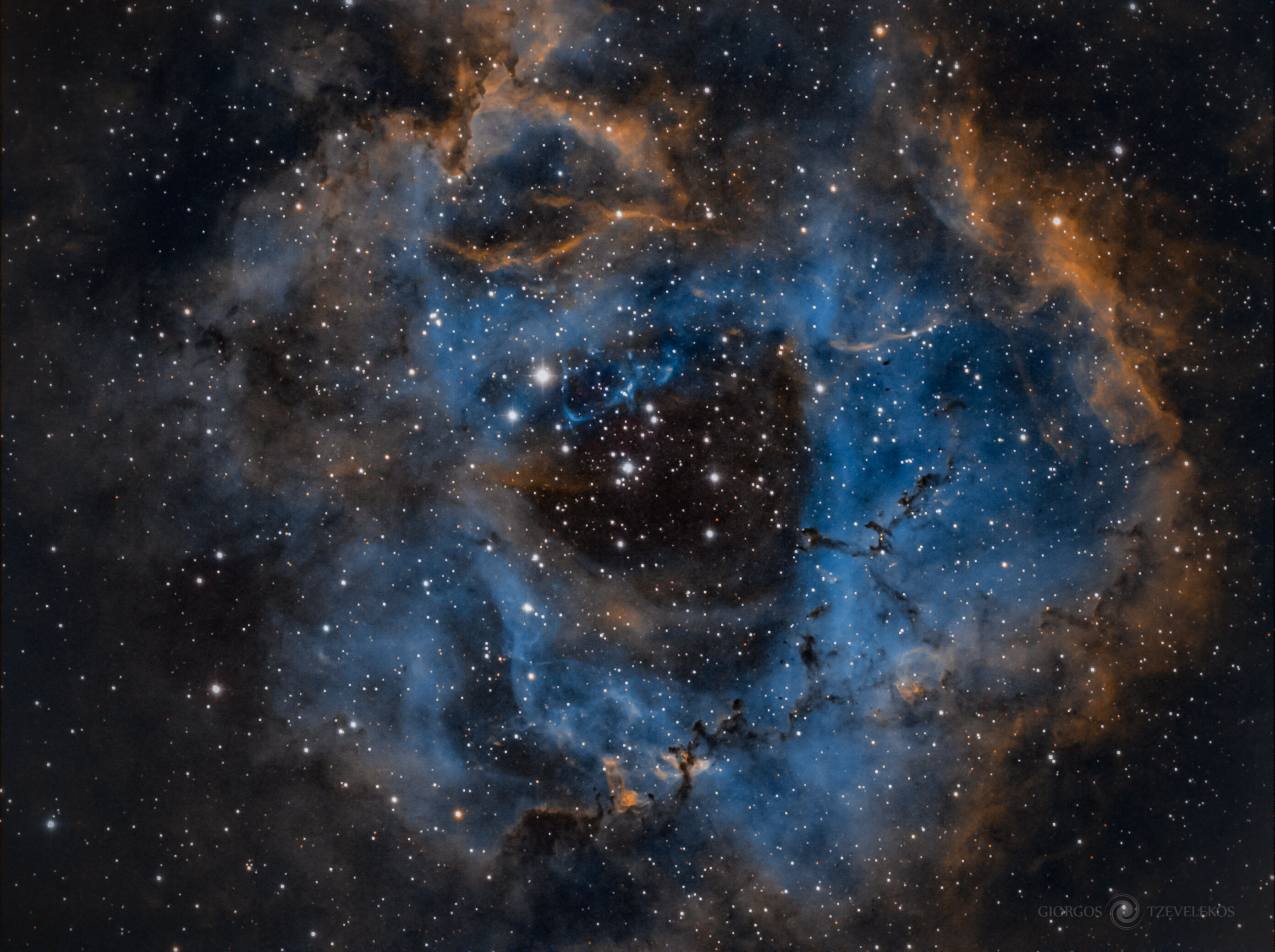 Rosette Nebula - Νεφέλωμα της Ροζέτας