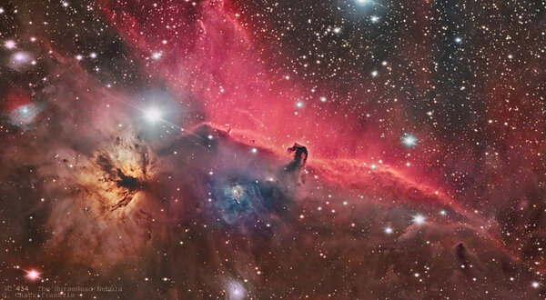 Ic 434 The Horsehead Crop Version