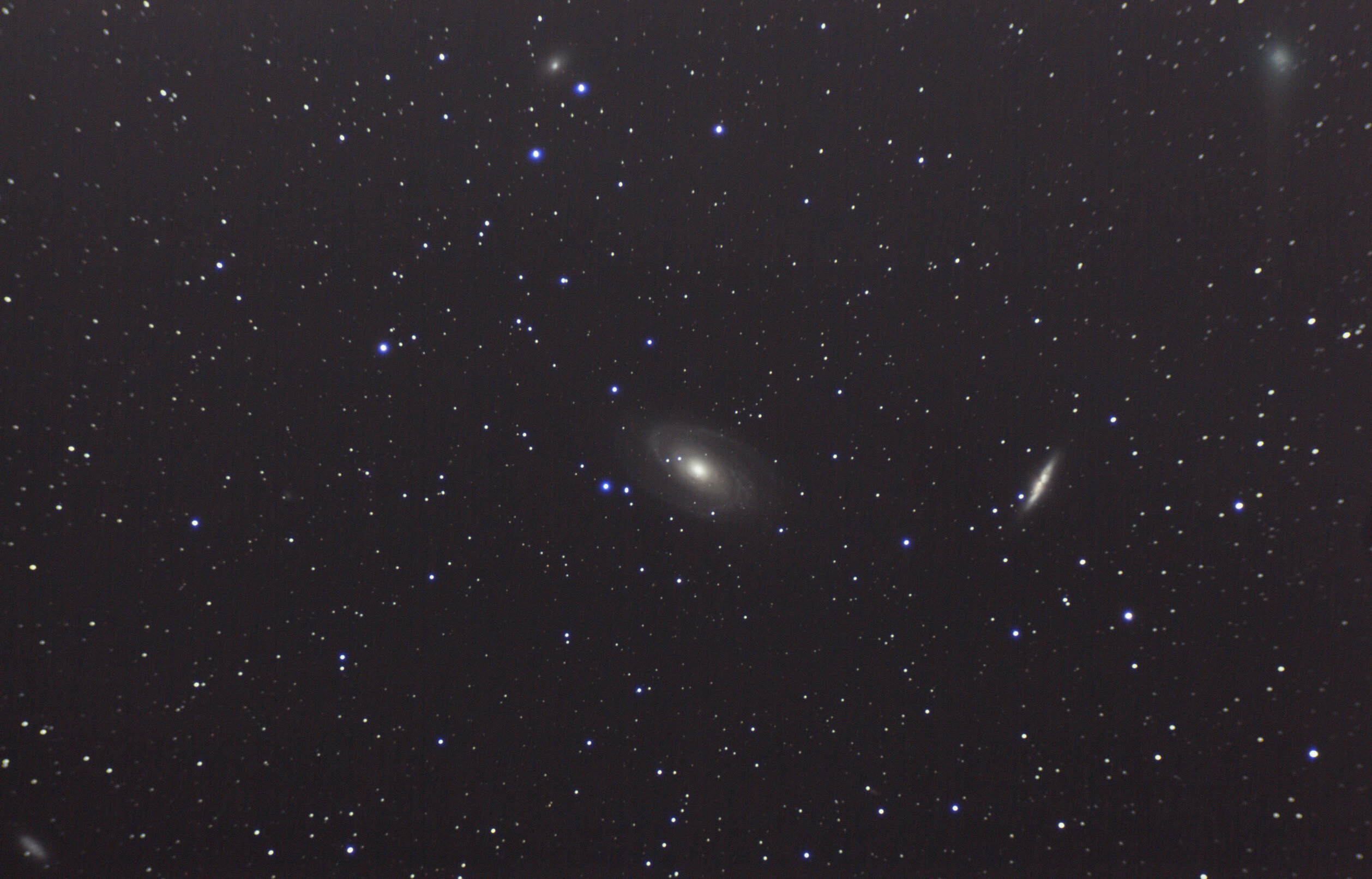 Comet C/2017 T2(panstarrs)and M81,m82(flats)