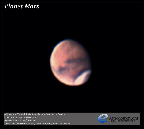 Άρης 14-05-2014 8.1 Arcsec