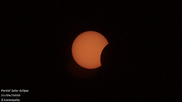 Partial Soalr Eclipse 21/06/2020