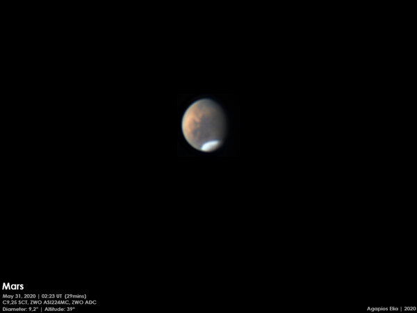 Περισσότερες πληροφορίες για το "Άρης 31 Μάη"