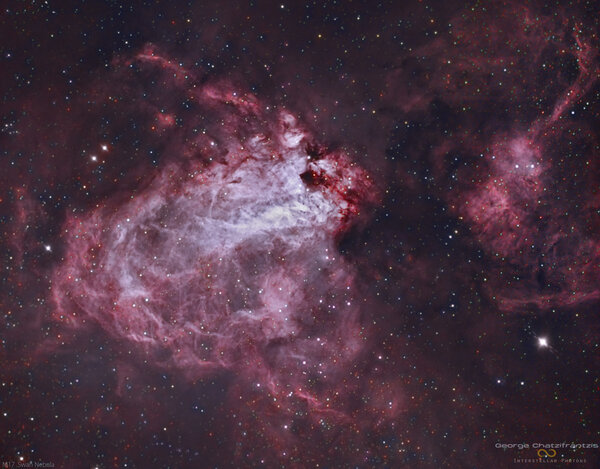 Περισσότερες πληροφορίες για το "M17 Swan Nebula"