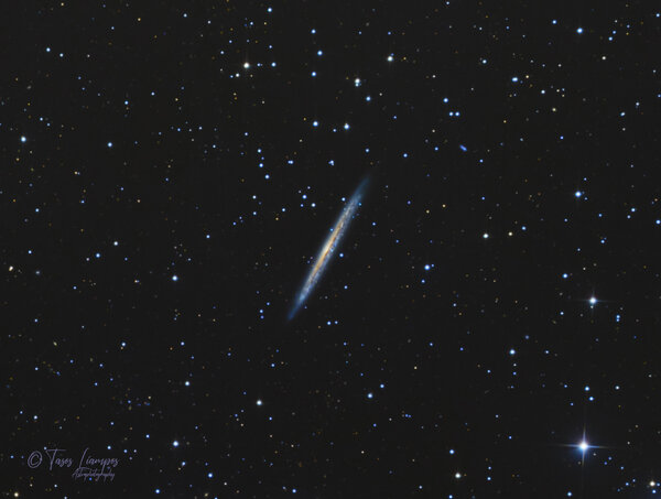 Ngc 5907 (knife Edge Or Splinter Galaxy)