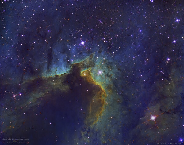 Sh2-155 Cave Nebula