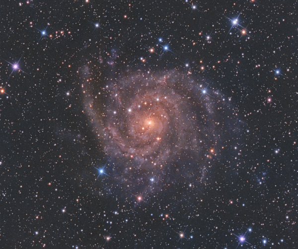 Ic342, The Hidden Galaxy