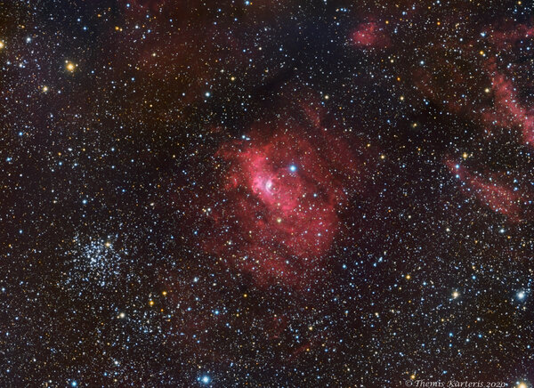 Ngc7635 Bubble Nebula Halrgb