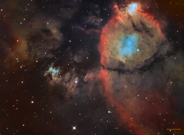 Ic 1795 Fish Head Nebula
