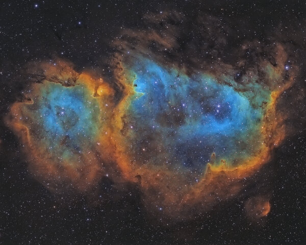 *** Ic 1848 - The Soul Nebula *** (Το Νεφέλωμα της Ψυχής).