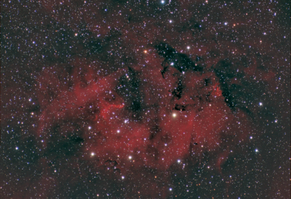 Περισσότερες πληροφορίες για το "Sh2-132  The Lion Nebula (detail Hargb )"