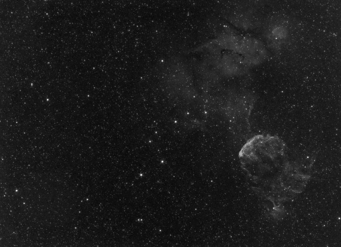Ic443 Ha Jelly Fish Nebula 6-2-2021