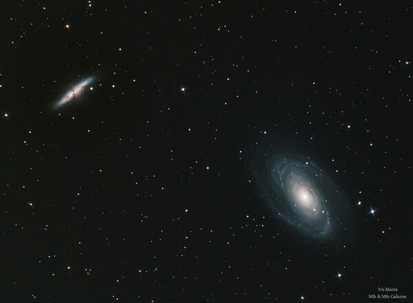 Περισσότερες πληροφορίες για το "M82 & M81 Galaxies"
