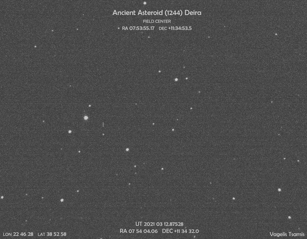 Ancient Asteroid (1244) Deira