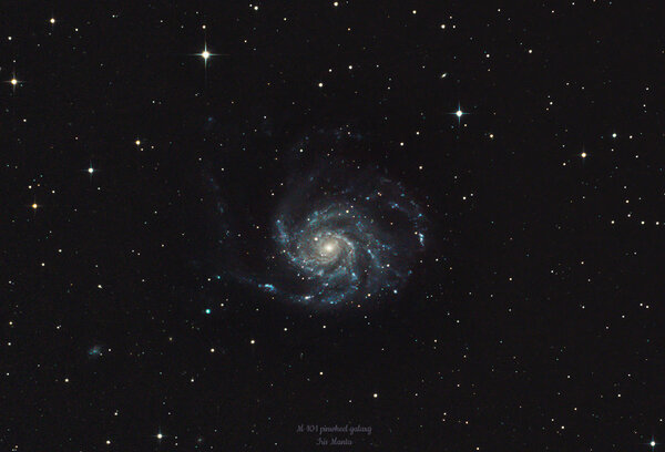 Περισσότερες πληροφορίες για το "M 101 Pinwheel Galaxy"