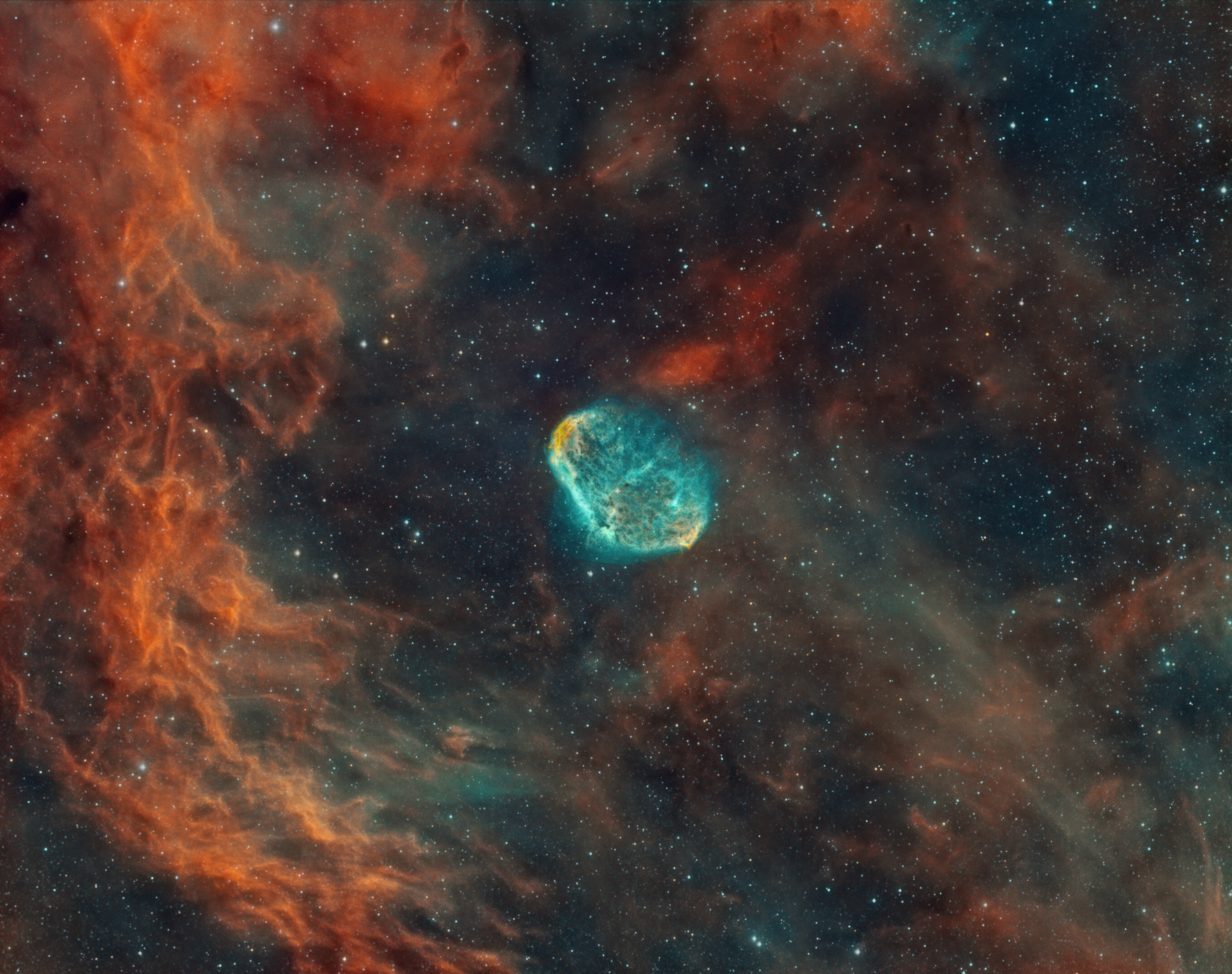 Crescent Nebula Area.......