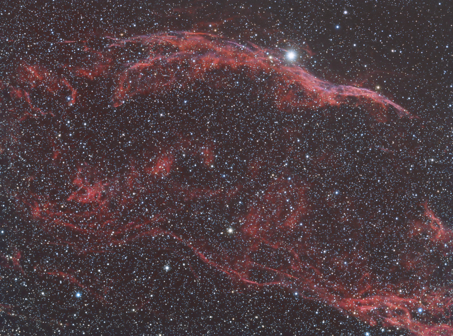 Ngc 6960 (part Of Veil Nebula) - New