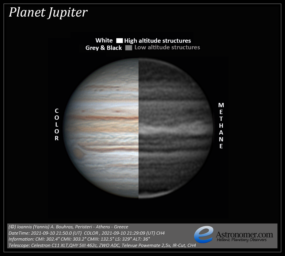 Jupiter - Color & Ch4