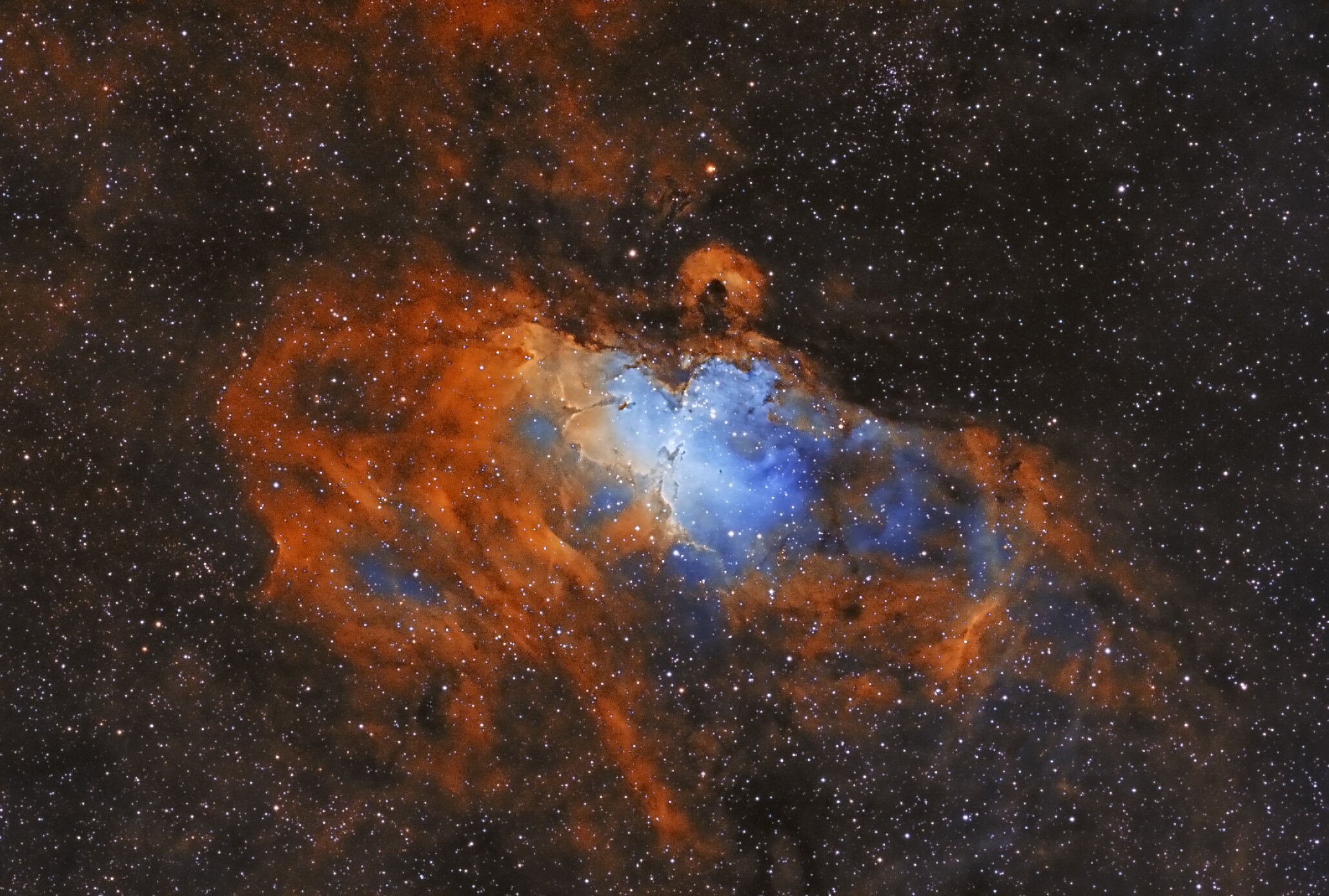 M16 Eagle Nebula In Serpens