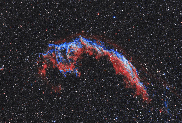 Ngc 6992 & Ngc 6995 Eastern Veil Nebula In Cygnus